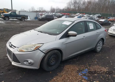 2012 Ford Focus Se from USA, damaged, VIN 1FAHP3F27CL478188